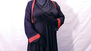 Indian beautiful hijabi muslim sexy bhabhi having sex with neighbor inside the room