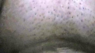 Close up Black Curved Cock in My Tight Pussy
