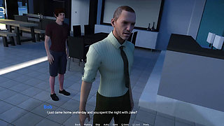 Fucking Stepcousin in Dressing Room- Away From Home Animated Porn Gameplay