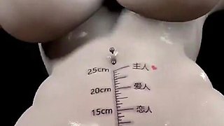 3D Huge Boobs Slut Naked Her Perfect Boobs