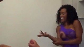 Interracial Fuckdown - Intense Threesome with Latina and Ebony - Kiki Minaj and Bella Diosa