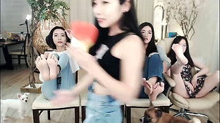 Korean girl dance, korean girl, korean party