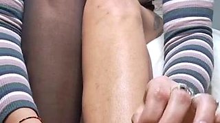 Black Amateur Explore Hot Foot Fetish