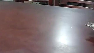 Sucking My Stepbrother's Cock Doggy Style, on My Knees and Standing Until All the Milk Comes Out