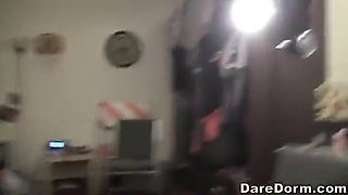 College Girls In Two Curious Share A Cock