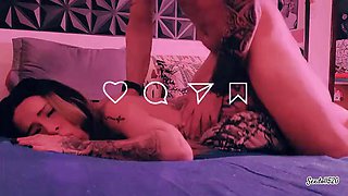 Lets Go Anal One Last Time?! Stepsister Takes It Riding and Cumming