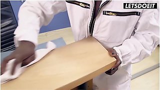 Milf Secretary Manu Magnum Dirty Fucking With Bbc Janitor