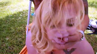 Bbw Sashaa Juggs fucks latino Rico Suave