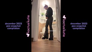 December 2023 Pee Compilation