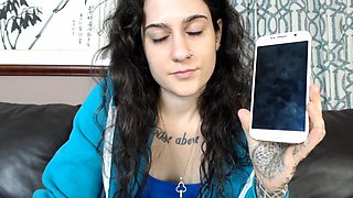 Brunette Solo Webcam Masturbation