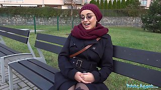 Public Agent Afghan beauty pays to fuck a big cock