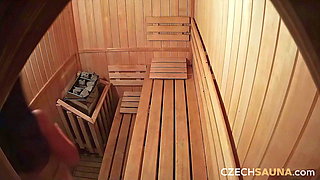 Czech Whores Caught Naked in Sauna