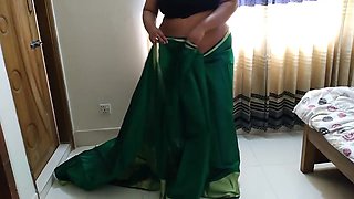 (indian Aunty Ki Jabardasti Chudai) Desi Super Hot Sudipa Aunty Fucked By Neighbor While Wearing Saree - Huge Fuck & Cum