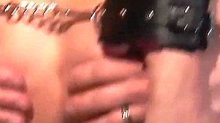 Hot Milf does badass BDSM and gets fucked hard