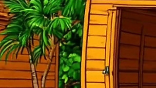 Beach Bitch 2: Pussy Full of Cum. Cartoon Simpsons Parody.