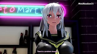 MMD Kiss me song netorare: Big Tits, Big Ass  Hardcore Porn