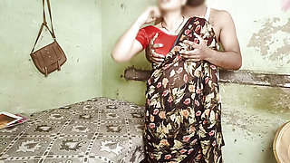 Newly married hot bhabhi went to brother - in - law room and quenched her pussy thirst.