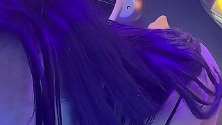 Squirting All Over the Tanning Bes