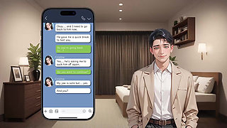 She Sends Her BF Videos of Her with Bwc - Ntr"d by Friend Nts Route #19 Animated Ai Porn Game
