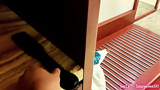 Hot Indian Teen Maid in Saree Stripped and Fucked Rough by House Owner