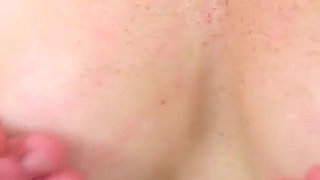 Sexy Jozie From the UK Is Determined to Get Herself off on the Bathroom Floor