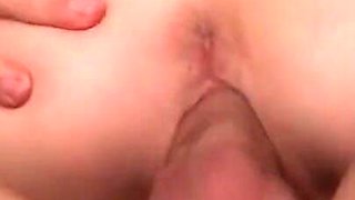 Muscle guy and sexy petite pussy fucking big cock sucking