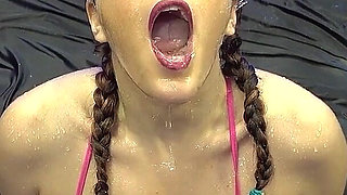 Ggg John Thompson- Fun and Horny Babe Enjoys Pissing in the Ass, Moth and Horny Pussy Gangbang