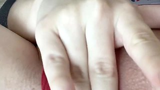 Cummy amateur pussy close up