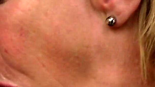 The Horny Blonde Fucked in the Toilet at the Job Interview