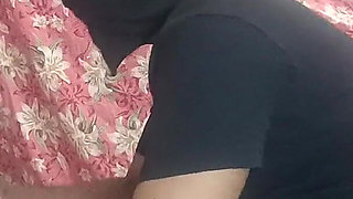 Blindfolded Wife Surprise Threesom Fuck Hubby and Black Friend - Part -1
