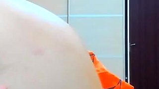 Myla_angel's Body From Below, Belly, Pussy Play, Booty, Tits Play, Rubber Rope Tits and Pussy Bondage