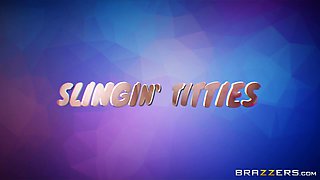 Slingin' Titties With Angela White, Codi Vore - Brazzers