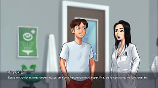 Teacher examines my penis until it lifts -summertime saga