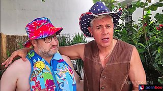 Holiday Threesome With Beach Bunnies Riley Star & Laya Rae -- Immoral Family 4k