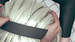 Bathroom Facefuck with 2b (nier Automata Animation)
