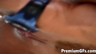 Busty Blonde Ho Takes Hard Cock With Vicky Vette