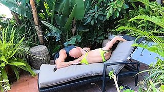 Johnny Sins - Miami Fitness Influencer Fucks Outside