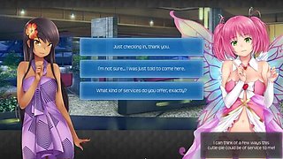 HuniePop 2 Threesome - Big Boobs & Big Ass Anime Hentai Game Fuck
