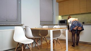 Hot Student Needs Higher Marks, So She Sucks Teacher's Cock!