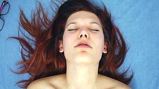 Student explores her pussy