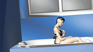 Brother-in-law fucked his sister-in-law after seeing her alone in his house