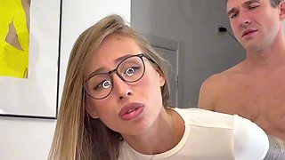 Blonde Beauty's Naughty Noon: Neighbors & Naughtiness