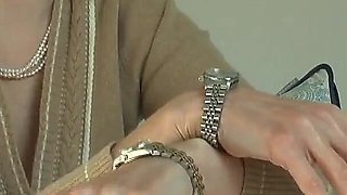 Stepmother Shows Her Watches, Watch Cock Masturbate and Cum