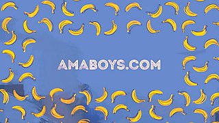 Beach Ball Humping Twink Orgasms Hard