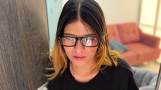 My Stepsister Is Very Horny and Asks Me to Fuck Her and Cum in Her