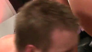 Buxom hottie Paige lets her big british boobs bounce during hot us fuck