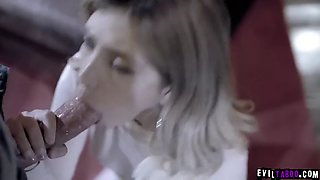Babysitter jane wilde takes huge cock in her mouth!