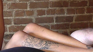 Cruella's Blindfolded Slave Cheating Blowjob - (dreamgirls in Socks)