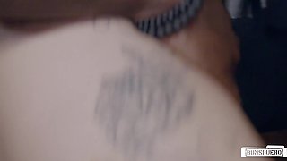 Milky-skinned MILF crazy interracial sex