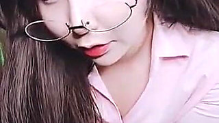 Passionate Aokochans Climax BBW Teen Teases in Lingerie Office Gear